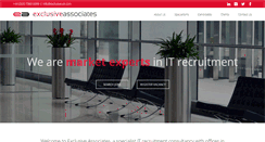 Desktop Screenshot of exclusiveassociates.com